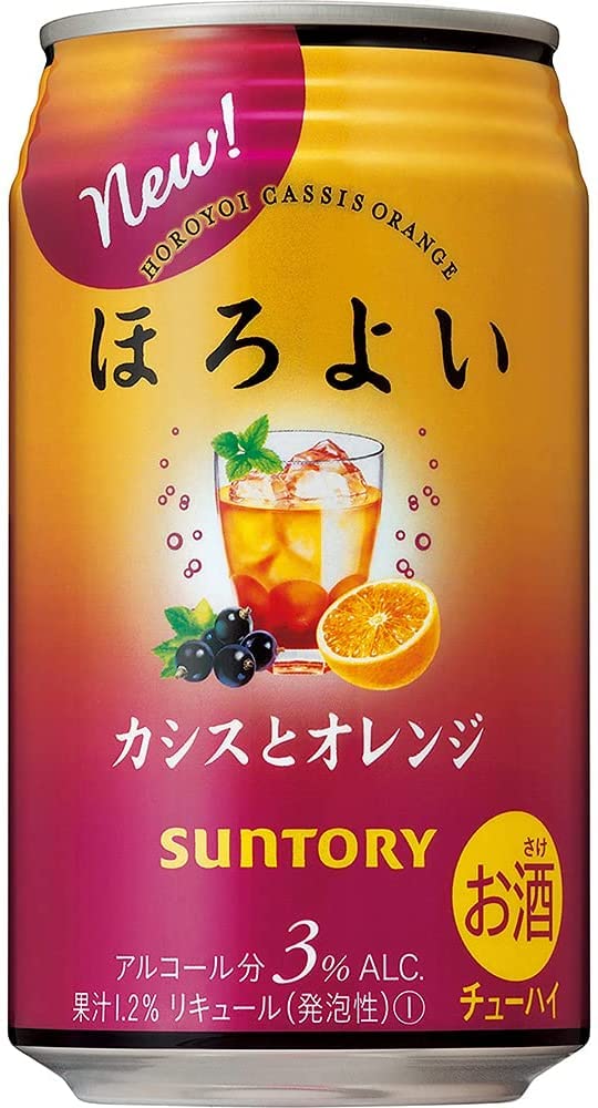 Amazon.co.jp: サントリー ほろよい カシスとオレンジ 350ml×12